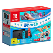 Nintendo Switch Console (Red and Blue Joy-Con) 1.1 + Nintendo Switch Sports