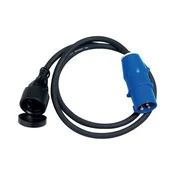 Brunner CEE / Schuko (1,5 mm) adapter, 1,5 m