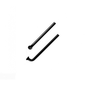 CnSpoke Žica iz nerjavečega jekla 2x290mm črna