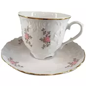 Cmielow CMIELOW, ROCOCO DEKOR, SKODELICA S PODSTAVKOM ZA KAVO, 250 ML, 6 KOS, (5000043331)