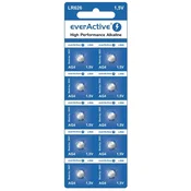 shumee Alkalne baterije Mini everActive G4 LR626 LR66, 10 kosov