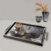 Aberto Design Poslužavnik TPG9869 50 x 29 x 3.5 cm, Šareni