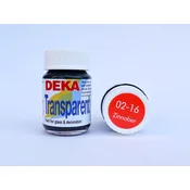 Rayher. DEKA Transparent 25 ml škrlatno rdeča