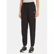 Reebok Spodnji del trenirke 100071691 Črna Regular Fit