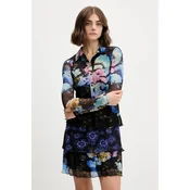 Desigual Vsakodnevna obleka Coral Lacroix 25WWVK10 Pisana Regular Fit