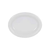 Oval porcelain platter, 28.5 x 21 cm, Collet - Viejo Valle