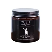 shumee Sojina sveča The Boss - dišeča geranija, cimet, klinčki in citrusi - 120 ml
