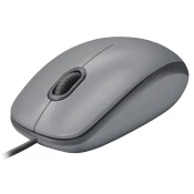 Logitech M110 Silent žičani optički miš, siva