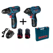 Bosch set odvrtac i busilica GDR 120 Li i GSR 120 LI