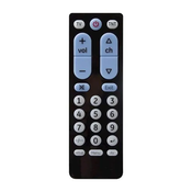 SBS univerzalni daljinski upravljalnik, 2/1, TV/DVB