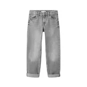 MANGO KIDS Kavbojke siv denim