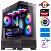 @Gamer-II Ryzen9 9900X3D | 32GB DDR5 | SSD 2TB NVMe | AMD RX9070XT-16GB | Vodno hlajenje | Windows 11 | Gaming namizni