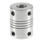 Start3Dprint 2kosa Aluminijasta sklopka osi 5 mm x 8 mm za motorje in precizno mehaniko