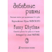 FUNNY RHYTHMS CHEERFUL PIECES FOR PIANO 4 HANDS VOL.2