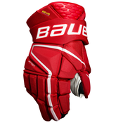 Hokejske rokavice Bauer Vapor Hyperlite Red Senior 14 palcev