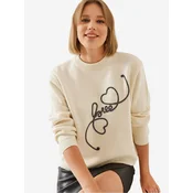 Bianco Lucci Pulover Pullover bež