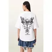 AllSaints oversize kratka ženska majica bombažna HALIS