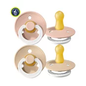 BIBS Cucle, Svetlece, 6-18m, 2 komada, Blush night & Vanilla night