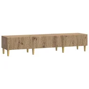 TV ormar 147 x 34,5 x 30 cm Hrast artisan Konstruirano drvo