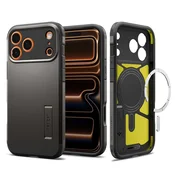 Ovitek Spigen Tough Armor T MagSafe za iPhone 17 Pro - gunmetal