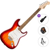Fender Squier Sonic Stratocaster LRL Basic SET Sienna Sunburst Električna kitara