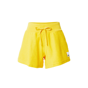 ADIDAS SPORTSWEAR Sportske hlače, žuta / crna / bijela