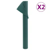 Vidaxl Vrtna koprena 2 zvitka 70 g/m2 10x1,6 m