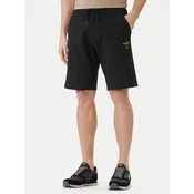 Aeronautica Militare Športne kratke hlače 261BF0032UF00674 Črna Regular Fit