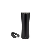 Elis set of electric corkscrew and foil cutter, 21 cm, Black - Peuge