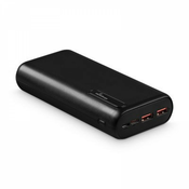 Power Bank prenosna baterija 20.000 mAh + micro USB in tip-C kabel, hitro polnjenje USB-C Power Delivery