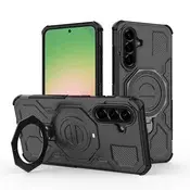 Hibridni ovitek Carbon Shield Pro za Samsung Galaxy A56 - black