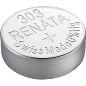 Renata Gumbna baterija 303 srebrovo-oksidna Renata SR44 175 mAh 1.55 V\, 1 kos, (20430452)