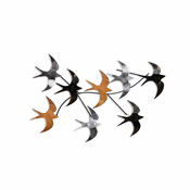 WALLXPERT Zidna dekoracija Flying Birds 2