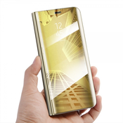 Onasi Clear View za Samsung Galaxy A50 A505 - zlata