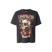 JACK & JONES Majica JORBAND  losos / tamno narančasta / crna