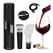 Set električnega aku. 500mAh odpirača za vina USB