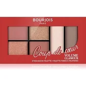 Paleta senčil za oči Bourjois Volume Glamour 01 Intense Look 6 odtenkov