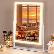 FENCHILIN Hollywood ogledalo z LED osvetlitvijo 30x41cm