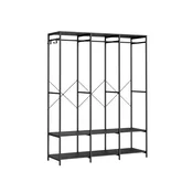 Songmics Omara 40x141x180 cm Črna