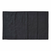 Črna kopalniška preproga 50x80 cm Time – Zone