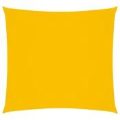 Vidaxl Senčno jadro oksford blago kvadratno 4,5x4,5 m rumeno