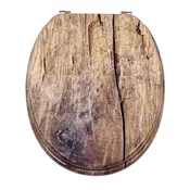 WC deska Schütte Solid Wood MDF, brez Soft Close