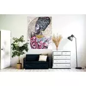 Bali - Rucni rad Dekorativna slika, 70 × 90 cm, Šarena