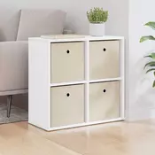 Kreveta s ladicama Bijelo 59,5 x 27 x 57 cm