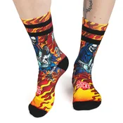 Nogavice AMERICAN SOCKS - Rock Till Death - AS537