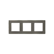 Legrand 665033 Okvir Niloe, 3, siv