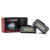 shumee LED luči za registrsko tablico 6000K hladno bela 12V Canbus za Tesla Model X, Tesla Model S