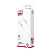 XO Kabl NB-Q189B Type C na Lighting 20W 2M beli