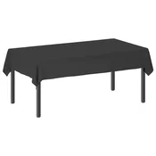 vidaXL Klobučevina za mizo Pravokotna Temno siva 140 x 220 cm