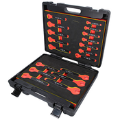 KS Tools set viljuškastih kljuceva sa zaštitnom izolacijom, 18-delni 118.1500